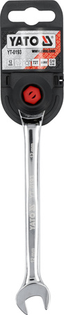 Yato klucze płasko-oczkowe z grzechotką 12mm YT-0193