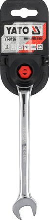 Yato klucze płasko-oczkowe z grzechotką 15mm YT-0196