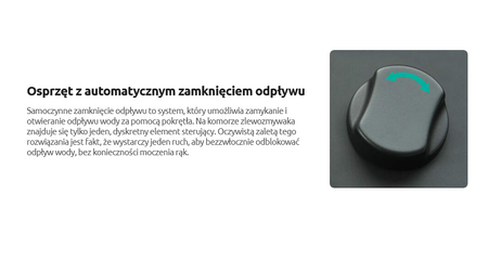 Deante zlewozmywak granitowy Zorba 1-komorowy z ociekaczem grafit ZQZ2113