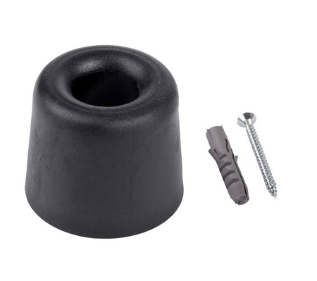 Odbojnik gumowy do drzwi czarny 28mm 10-2031