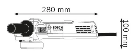 Bosch szlifierka kątowa GWS 9-125 0601396007