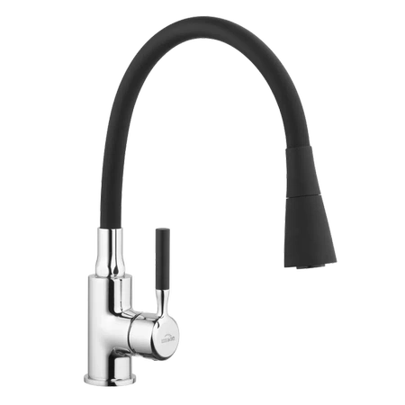 Invena bateria zlewozmywakowa Pogo czarna BZ-80-L04