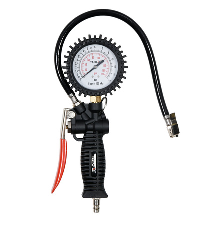 Yato pistolet do pompowania z manometrem YT-23703
