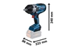 Bosch klucz udarowy GDS 18V-1000 06019J8300