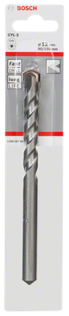 BOSCH wiertło do betonu SILVER CYL-3 12x150mm 2608597667