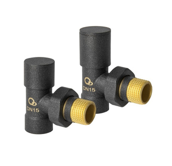 Diamond zestaw zaworów grzejnikowych kątowy  ART.434.ZEST.KĄT.ANTR