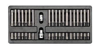 Yato wkład do szuflady końcówki wkrętakowe 40-elementów YT-5538