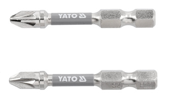 Yato bity 1/4"x50mm PZ2 Ni 2 sztuki YT-78024