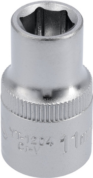 Yato nasadka krótka CV 6-kątna 1/2" 11mm YT-1204