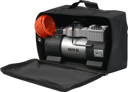 Yato kompresor samchodowy z lampą led 180W YT-73460