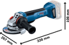Bosch akumulatorowa szlifierka kątowa GWS 18V-10P bez akumulatora 06019J4100