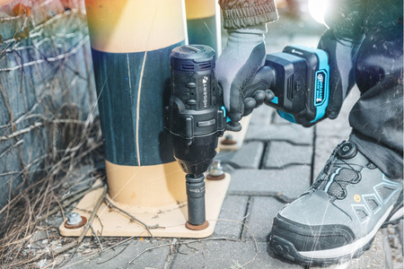 Hogert akumulatorowy klucz udarowy 1000Nm 18V bezszczotkowy HT2E227-0IW