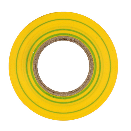 Yato taśma izolacyjna żółto-zielona 19mm 20m YT-81655