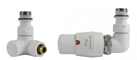 Vario Term zestaw instalacyjny termostatyczny All in One Vision lewy biały AVIGSO206CFK/L