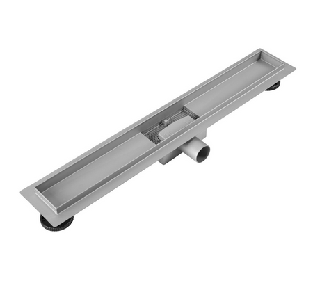 REA odpływ liniowy NEOX stal szczotkowana odwracalny 2w1 80cm G2503