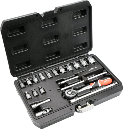 Yato zestaw narzędziowy XS 1/4" 20-elementowy YT-14491
