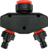 Yato przyłącze kranowe rozdzielacz z 2 wyjściami 3/4"-1" YT-89100