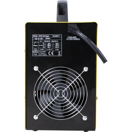 Magnum spawarka inwerterowa Viper 205A Digital z wyświetlaczem