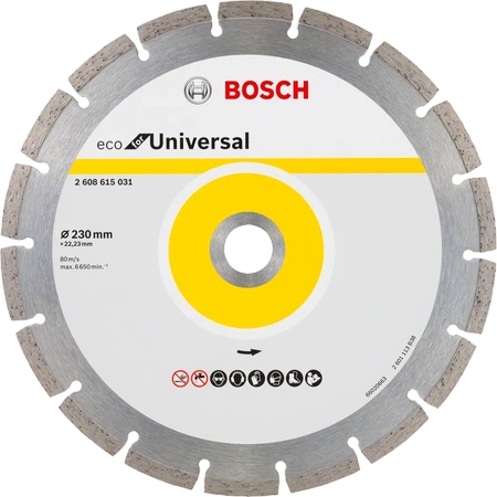 Bosch diamentowa tarcza tnąca ECO for Universal 230mm 2608615031