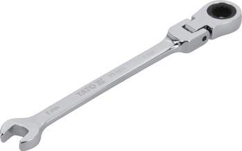 Yato klucz płasko-oczkowy z grzechotką i przegubem 8mm YT-1674