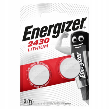 Energizer bateria CR2430 2 sztuki