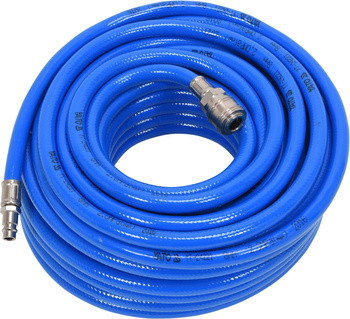 Yato wąż pneumatyczny PVC 8mm 20m z szybkozłączką YT-24221