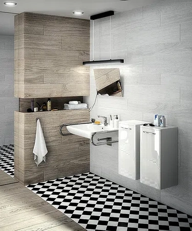 Koło umywalka Nova Pro 55cm dla osób niepełnosprawnych M38155000