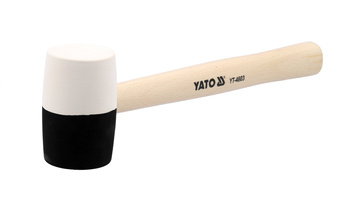 Yato młotek gumowy z drewnianym trzonkiem 580g YT-4603
