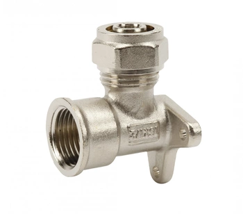 Diamond kolano naścienne skręcane 1/2"x20mm gwint wewnętrzny FTN-010.1/2x20.KOL-Ł
