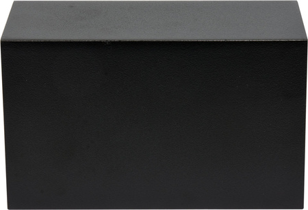 Yato lampa ścienna zewnętrzna 2xGU10 aluminiowa czarna YT-81903