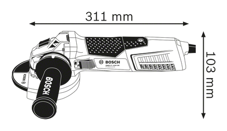 Bosch szlifierka kątowa GWS 17-125 CIE 060179H002