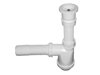 Syfon zlewozmywakowy prosty fi50 pojedynczy SYF027