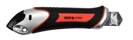 Yato nóż z ostrzem łamanym 18mm YT-75121