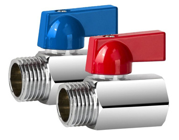 Diamond zawór kulowy mini 1/2'' z dławikiem ART.372-15.WZ