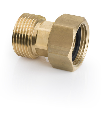 Diamond półśrubunek prosty 3/4" mosiężny ART.47-20X20