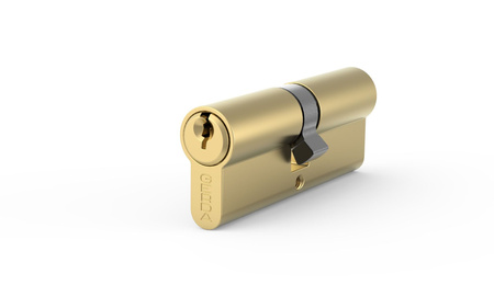 Gerda wkładka profilowa WKE1 35/40 mosiądz blister 0WKE1S03540.98030B