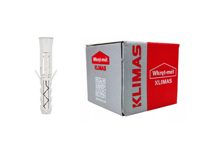 Wkręt-met koszulka kołka rozporowego KPX 12x80mm 100sztuk KPX-12080