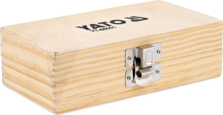 Yato zestaw frezów widiowych do drewna trzpieniowych 8mm 6 sztuk YT-68001