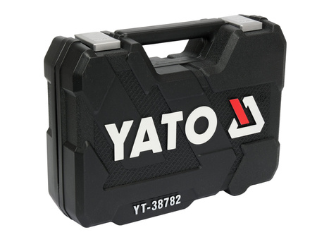 Yato zestaw narzędziowy 1/2" 1/4" 72-częściowy YT-38782