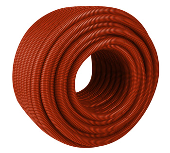 Diamond rura osłonowa karbowana 23x26 czerwona 50m RK.L.28/23.C.