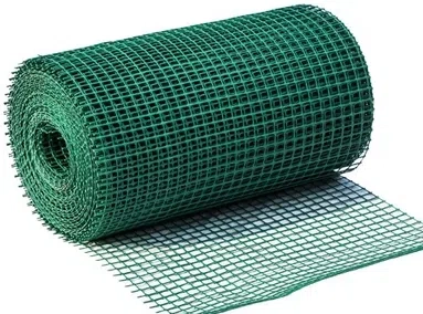 Siatka ogrodowa rabatowa plastikowa zielona 0,4m 1mb