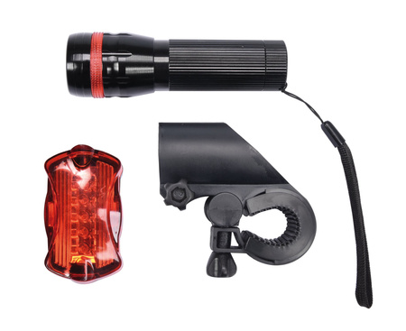 Vorel zestaw lamp rowerowych 88422