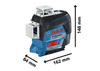 Bosch laser liniowy GLL 3-80 C ze statywem 0601063R01
