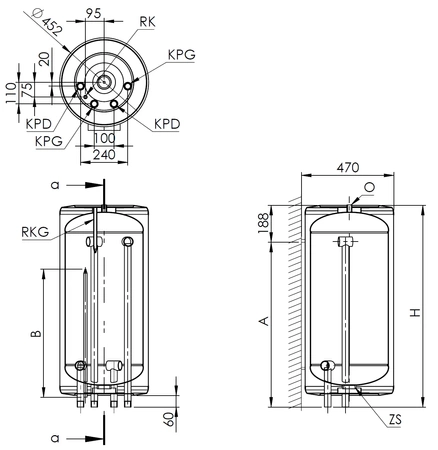 Elektromet zbiornik buforowy BWE 100 069-10-001