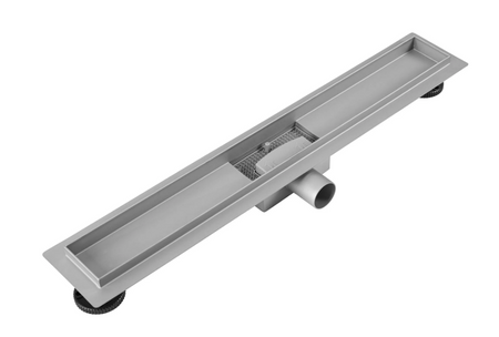 Rea odpływ liniowy NEOX stal szczotkowana odwracalny 2w1 50cm G2500