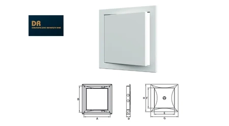 Dospel drzwiczki rewizyjne DR 250x300 białe 007-4215