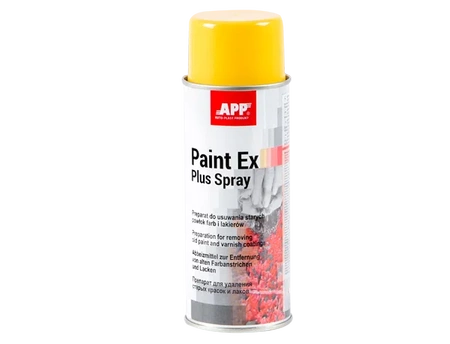 APP preparat Paint Ex Plus Spray 400ml do usuwania starych powłok farb i lakierów 211001