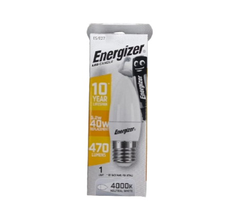 Energizer żarówka led świeca E27 40W neutralna