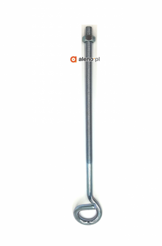 Hak huśtawkowy duży galwanizowany M10x210mm