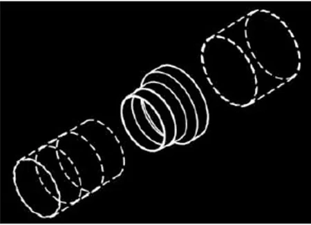 Dospel łącznik redukcja wielostopniowa D/REW 007-1828